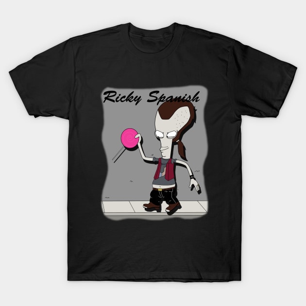 Ricky Spanish T-Shirt by Galumpafoot